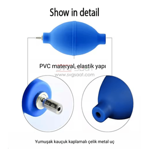 TEMİZLEME HAVA POMPASI - MAVİ