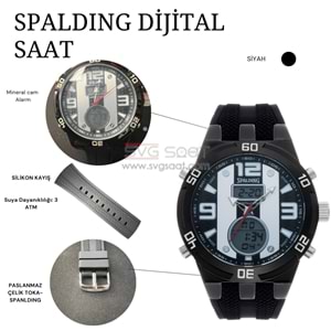 SPALDING SP-103 DİJİTAL VE ANALOG SPOR SAAT
