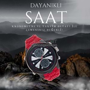 SPALDING SP-105 DİJİTAL VE ANALOG SPOR SAAT