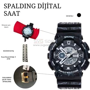 SPALDING SP-120 DİJİTAL VE ANALOG SPOR SAAT