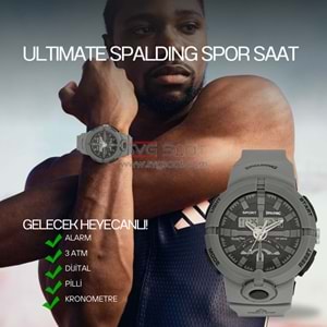 SPALDING SP-124 DİJİTAL VE ANALOG SPOR SAAT