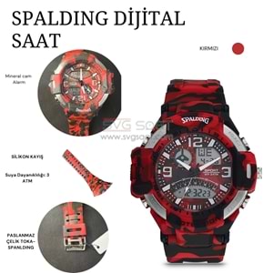 SPALDING SP-126 DİJİTAL VE ANALOG SPOR SAAT