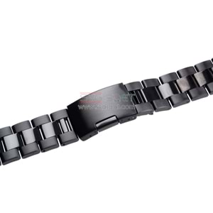 PASLANMAZ ÇELİK KORDON MK1004 - SİYAH - 28MM