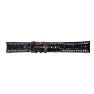 OSO 920 Saat Kordonu - SİYAH - BEYAZ - 18MM