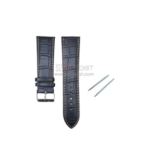 OSO 920 Saat Kordonu - SİYAH - TURUNCU - 18MM