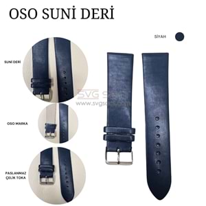 OSO 1962 Saat Kordonu - LACİVERT - 12MM