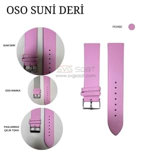 OSO 1962 Saat Kordonu - PEMBE - 16MM