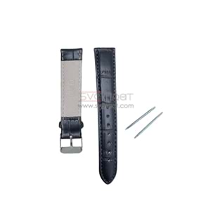OSO 3556 Saat Kordonu - SİYAH - MAVİ - 18MM