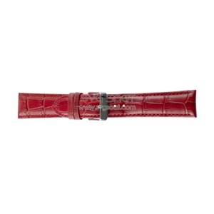 R4102S RODER DERİ KAYIŞ / RED - 16MM