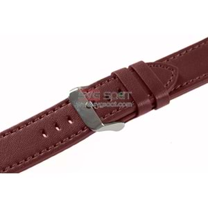 HAKİKİ DERİ RODER SAAT KAYIŞI RU4121 - BORDO - 26X22MM