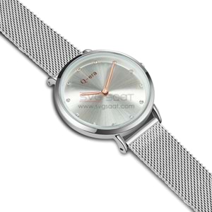 Q-ERA 2803-27 KLASİK BAYAN SAATİ-GÜMÜŞ
