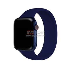 Apple watch uyumlu solo silikon kordon
