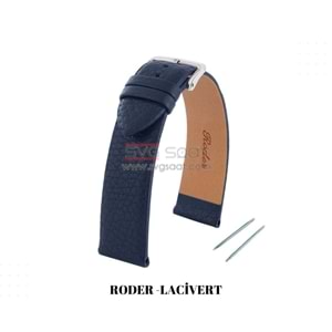 R4175 RODER DERİ KAYIŞ - LACİVERT - 20MM