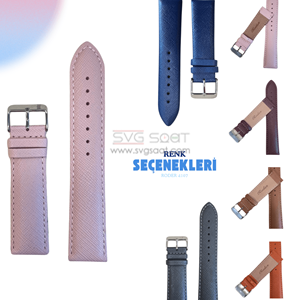 R4107 RODER DERİ KAYIŞ - PEMBE - 18MM