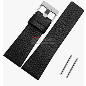 R4109 RODER DERİ KAYIŞ - SİYAH - 24MM