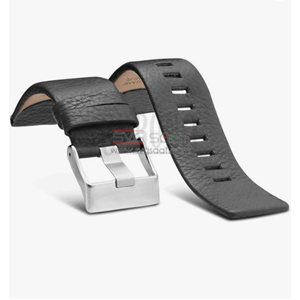 R4109 RODER DERİ KAYIŞ - SİYAH - 24MM