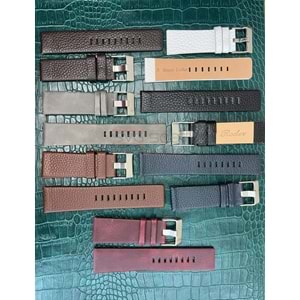 R4109 RODER DERİ KAYIŞ - TIGUANA GRİ - 24MM