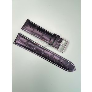 R4102W RODER DERİ KAYIŞ - SİYAH - BEYAZ - 18MM