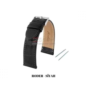 R4149S RODER DERİ KAYIŞ - XL - SİYAH - 12MM