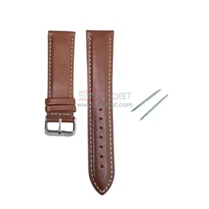 R4106W RODER DERİ KAYIŞ - TABA - BEYAZ - 18MM