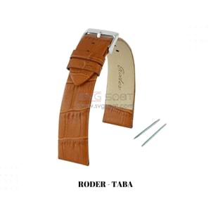 R4147 RODER DERİ KAYIŞ - TABA - 18MM