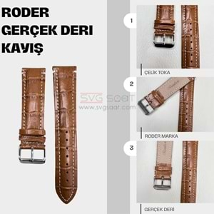 R4137W RODER DERİ KAYIŞ - MB-W - 20MM