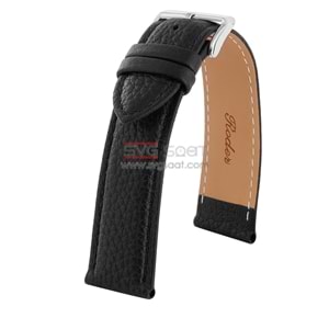 R4135S RODER DERİ KAYIŞ - SİYAH - 20 MM