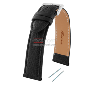 R4135S RODER DERİ KAYIŞ - SİYAH - 20 MM