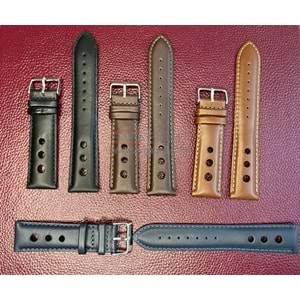 R4129S RODER DERİ KAYIŞ - SİYAH - 20MM