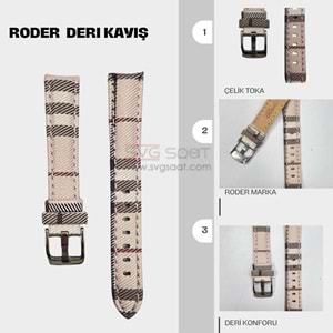 T1001S RODER TEKSTİL KORDON - KAHVERENGİ - 20X18MM