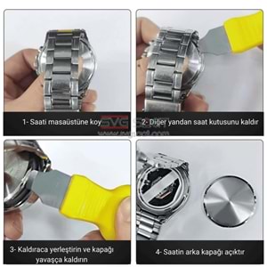 T09-DTL-121 SARI TOPUZLU ÇAKI - SEIKO MARKA