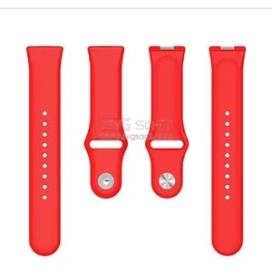 Apple watch uyumlu solo silikon kordon - TURUNCU - 42/44 - M/L