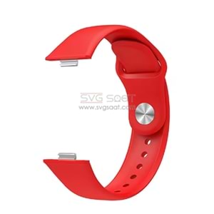 Apple watch uyumlu solo silikon kordon - TURUNCU - 42/44 - M/L