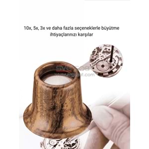 AHŞAP LÜP - 5X