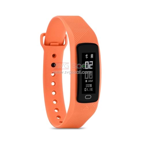 RODER B2 FİT BAND SMART AKILLI BİLEKLİK - TURUNCU