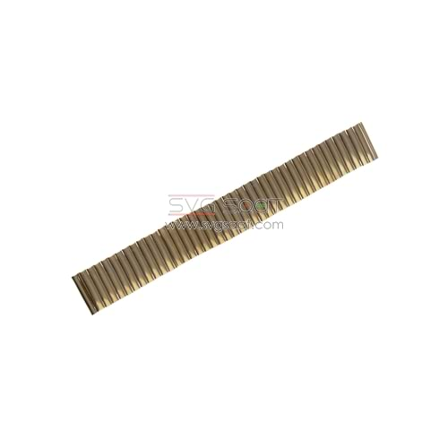 PASLANMAZ YAYLI METAL KORDON MK1007 - GOLD - 12MM