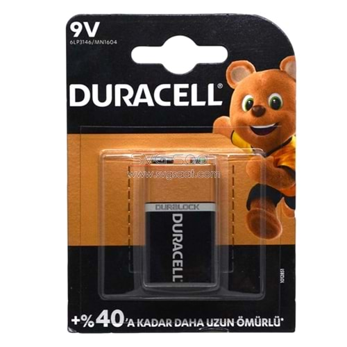 DURACELL 9 VOLT PİL