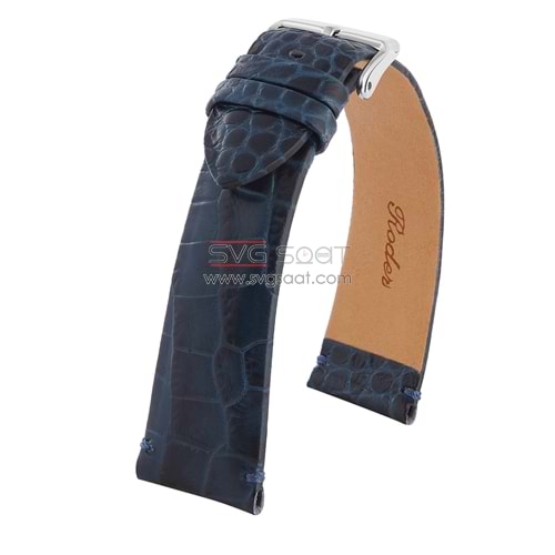 R4174 RODER DERİ KAYIŞ - LACİVERT - 20MM